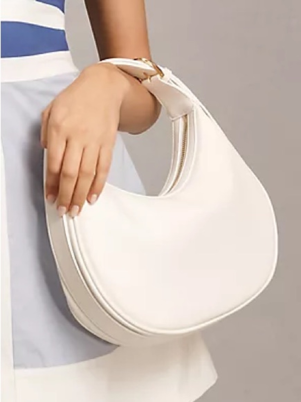 The Brea Faux Leather Shoulder Bag